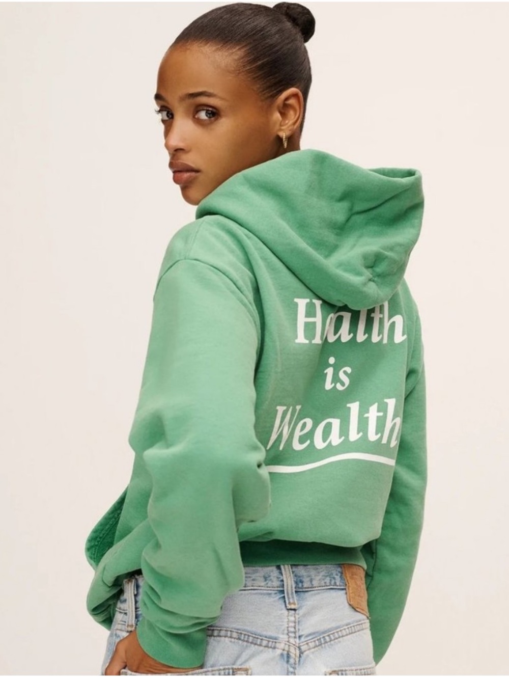 Sporty & Rich Health is Wealth hoodie